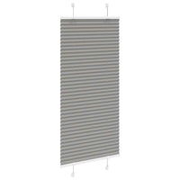 Tenda Plissettata Antracite 55x150 cm Larghezza Tessuto 54,4 cm 4015083