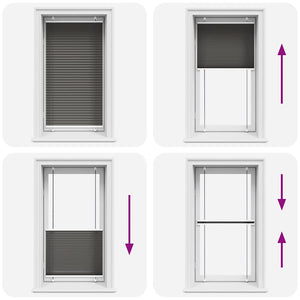 Tenda Plissettata Nera 80x150 cm Larghezza Tessuto 79,4 cm 4015139