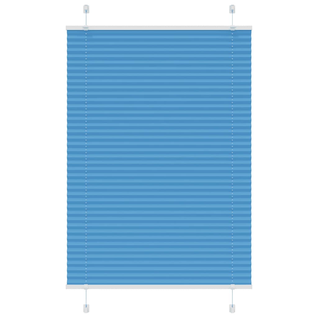 Tenda Plissettata Blu 70x100 cm Larghezza Tessuto 69,4 cm 4015171