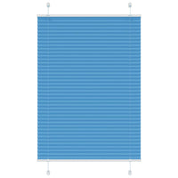 Tenda Plissettata Blu 70x100 cm Larghezza Tessuto 69,4 cm 4015171