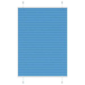 Tenda Plissettata Blu 70x100 cm Larghezza Tessuto 69,4 cm 4015171