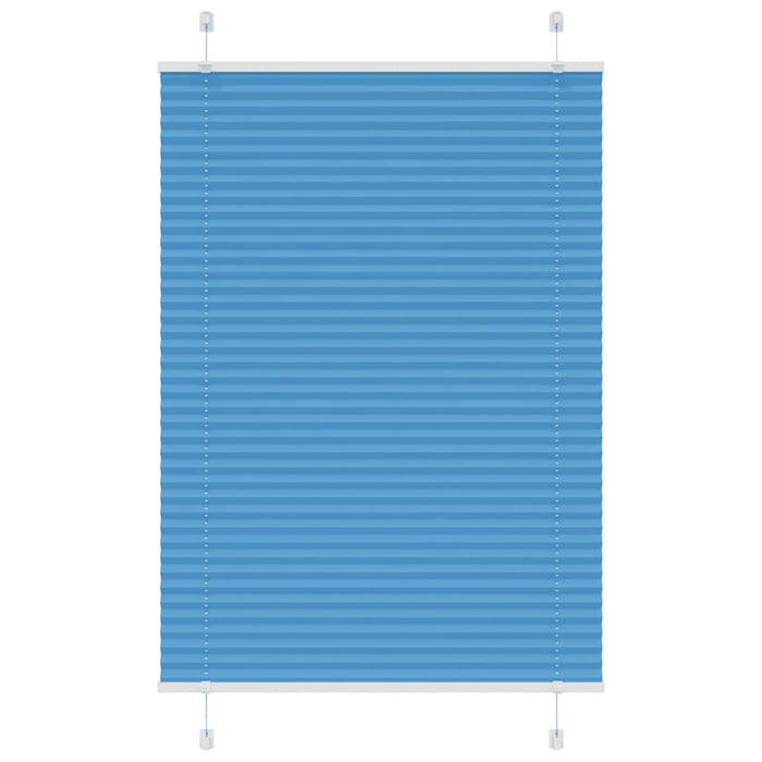 Tenda Plissettata Blu 70x100 cm Larghezza Tessuto 69,4 cm 4015171