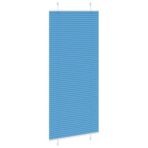 Tenda Plissettata Blu 100x200 cm Larghezza Tessuto 99,4 cm 4015211