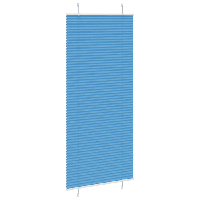 Tenda Plissettata Blu 100x200 cm Larghezza Tessuto 99,4 cm 4015211