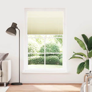 Tenda Plissettata Crema 115x200 cm Larghezza Tessuto 114,4 cm 4015316