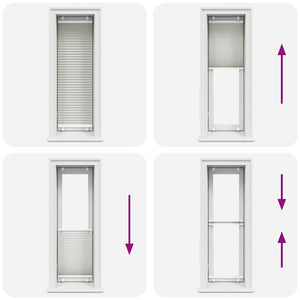 Tenda Plissettata Grigio Chiaro 50x150 cm Larghezza Tessuto 4015337