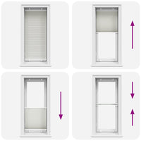 Tenda Plissettata Grigio Chiaro 60x150 cm Larghezza Tessuto 4015339