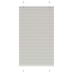 Tenda Plissettata Grigio Chiaro 75x150 cm Larghezza Tessuto 4015342