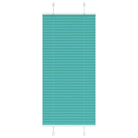 Tenda Plissettata Verde petrolio 60x100 cm Larghezza Tessuto