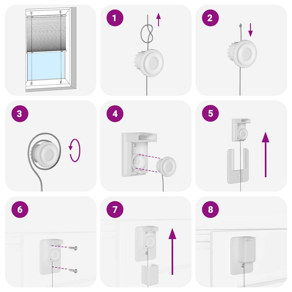 Tenda Plissettata Verde petrolio 50x200 cm Larghezza Tessuto 4015405