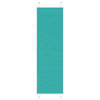 Tenda Plissettata Verde petrolio 65x200 cm Larghezza Tessuto