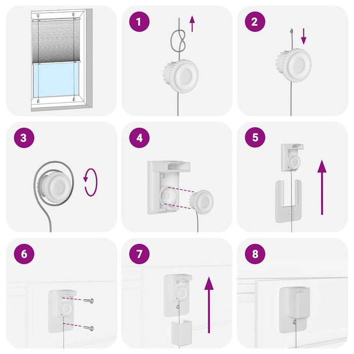 vidaXL Tenda Plissettata Verde petrolio 85x200 cm Larghezza Tessuto