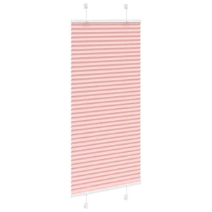 Tenda Plissettata Rosa 65x100 cm Larghezza Tessuto 64,4 cm 4015425