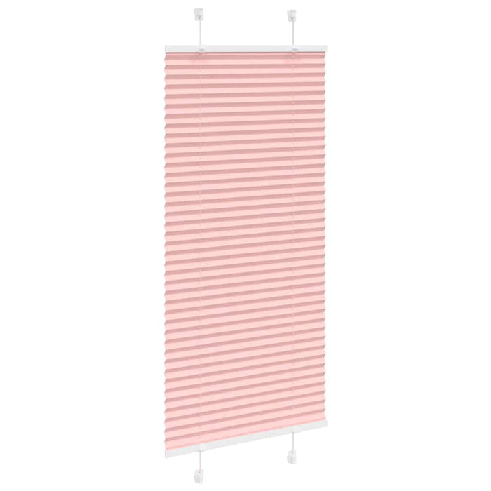 Tenda Plissettata Rosa 65x100 cm Larghezza Tessuto 64,4 cm 4015425