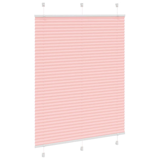 Tenda Plissettata Rosa 105x100 cm Larghezza Tessuto 104,4 cm 4015433