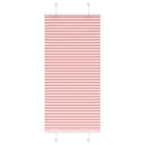 Tenda Plissettata Rosa 60x150 cm Larghezza Tessuto 59,4 cm