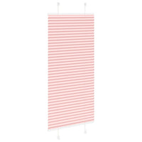 Tenda Plissettata Rosa 60x150 cm Larghezza Tessuto 59,4 cm