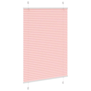 Tenda Plissettata Rosa 90x150 cm Larghezza Tessuto 89,4 cm 4015447
