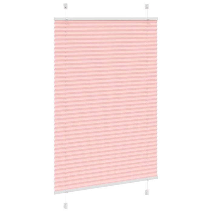 Tenda Plissettata Rosa 90x150 cm Larghezza Tessuto 89,4 cm 4015447