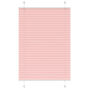 Tenda Plissettata Rosa 100x150 cm Larghezza Tessuto 99,4 cm