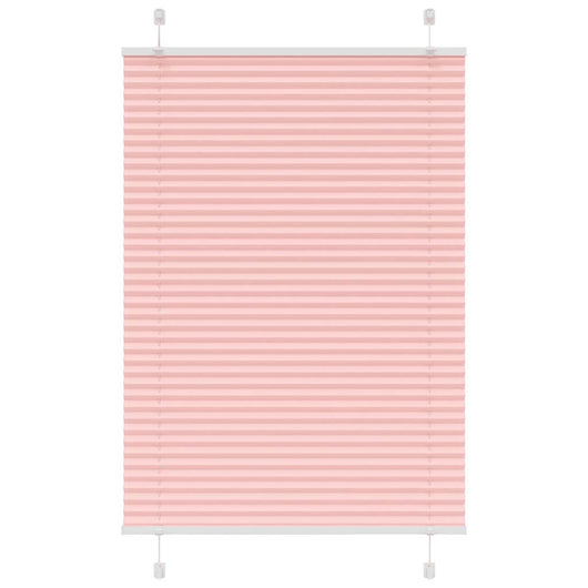 Tenda Plissettata Rosa 100x150 cm Larghezza Tessuto 99,4 cm