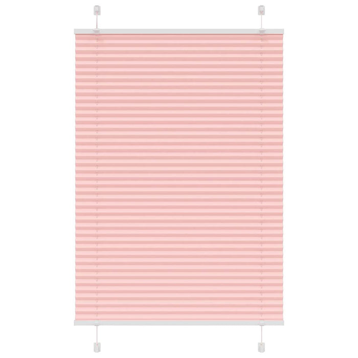 Tenda Plissettata Rosa 100x150 cm Larghezza Tessuto 99,4 cm