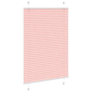 Tenda Plissettata Rosa 100x150 cm Larghezza Tessuto 99,4 cm