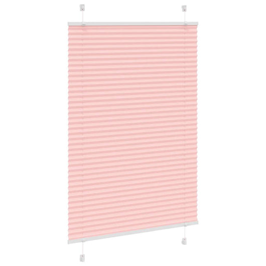 Tenda Plissettata Rosa 100x150 cm Larghezza Tessuto 99,4 cm 4015449