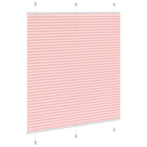 Tenda Plissettata Rosa 120x150 cm Larghezza Tessuto 119,4 cm 4015453