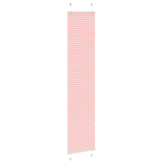 Tenda Plissettata Rosa 50x200 cm Larghezza Tessuto 49,4 cm 4015456