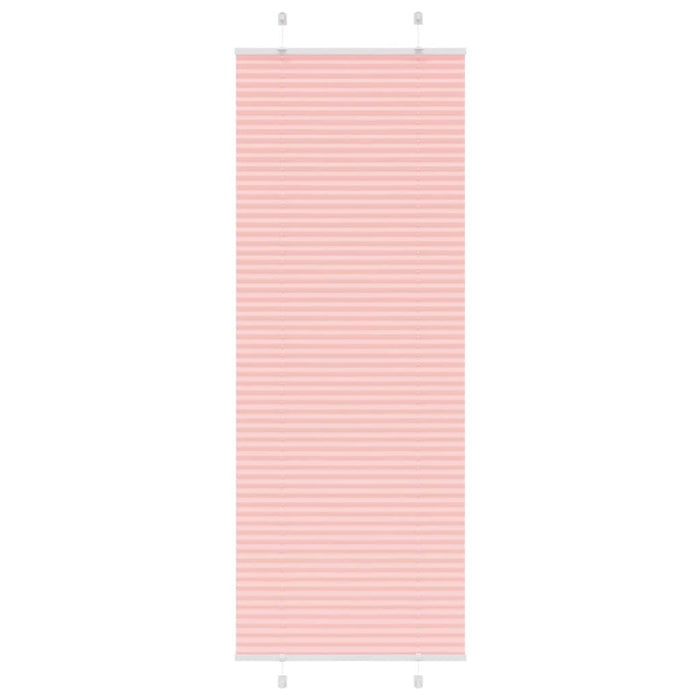 Tenda Plissettata Rosa 70x200 cm Larghezza Tessuto 69,4 cm