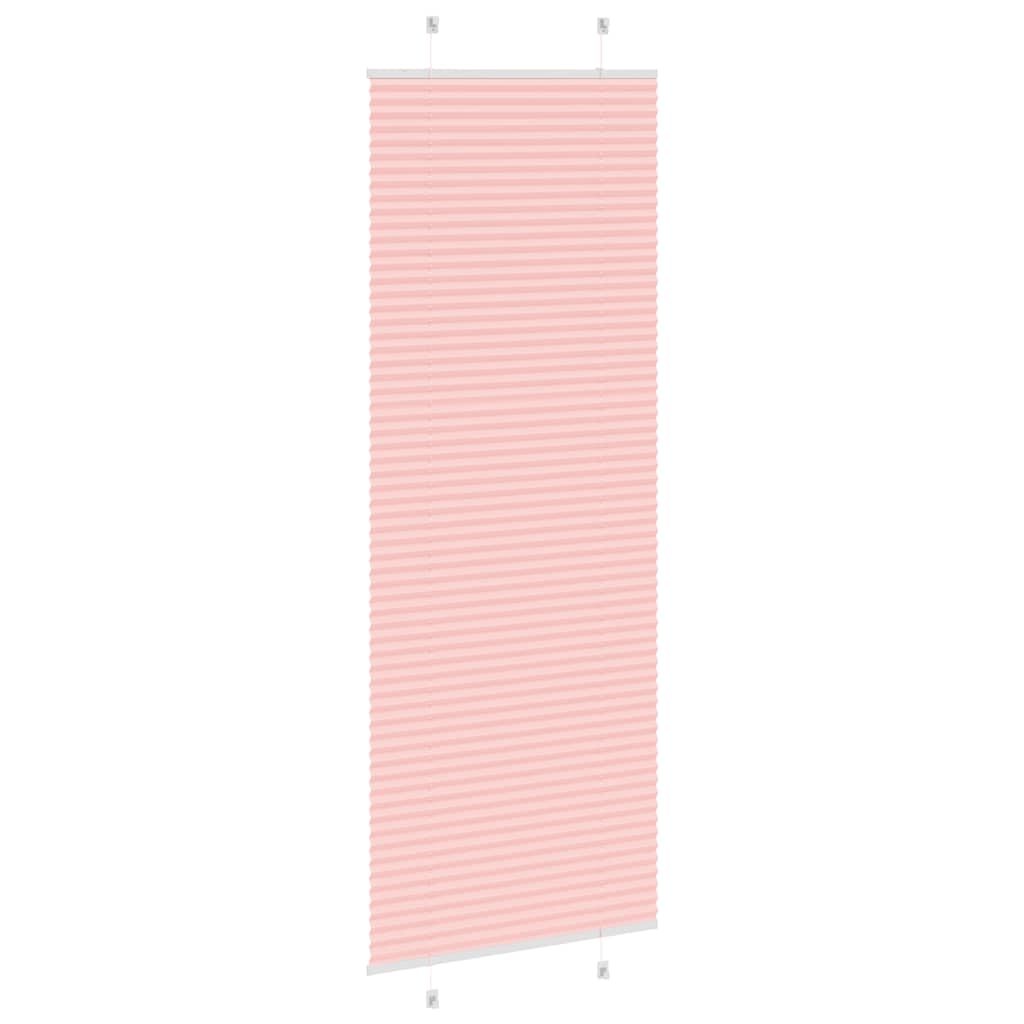 Tenda Plissettata Rosa 70x200 cm Larghezza Tessuto 69,4 cm