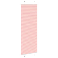 Tenda Plissettata Rosa 70x200 cm Larghezza Tessuto 69,4 cm