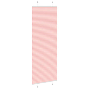 Tenda Plissettata Rosa 70x200 cm Larghezza Tessuto 69,4 cm