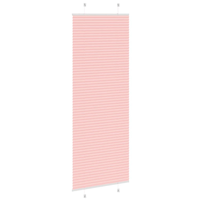 Tenda Plissettata Rosa 70x200 cm Larghezza Tessuto 69,4 cm
