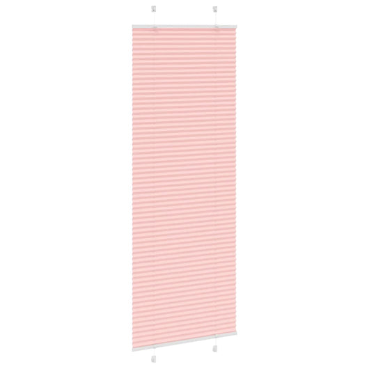 Tenda Plissettata Rosa 80x200 cm Larghezza Tessuto 79,4 cm 4015462