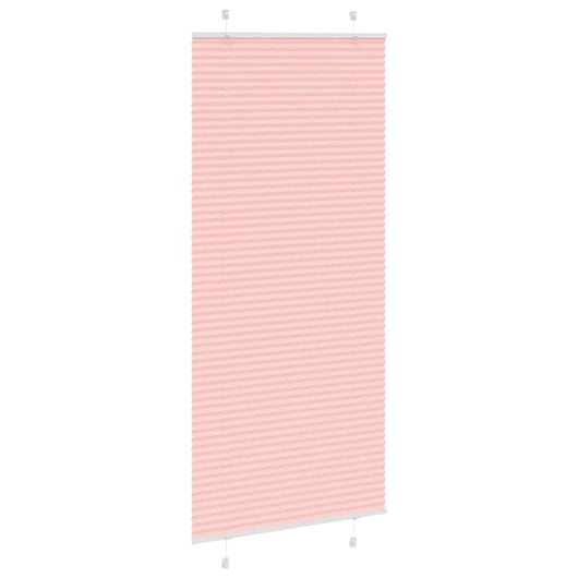 Tenda Plissettata Rosa 85x200 cm Larghezza Tessuto 84,4 cm 4015463