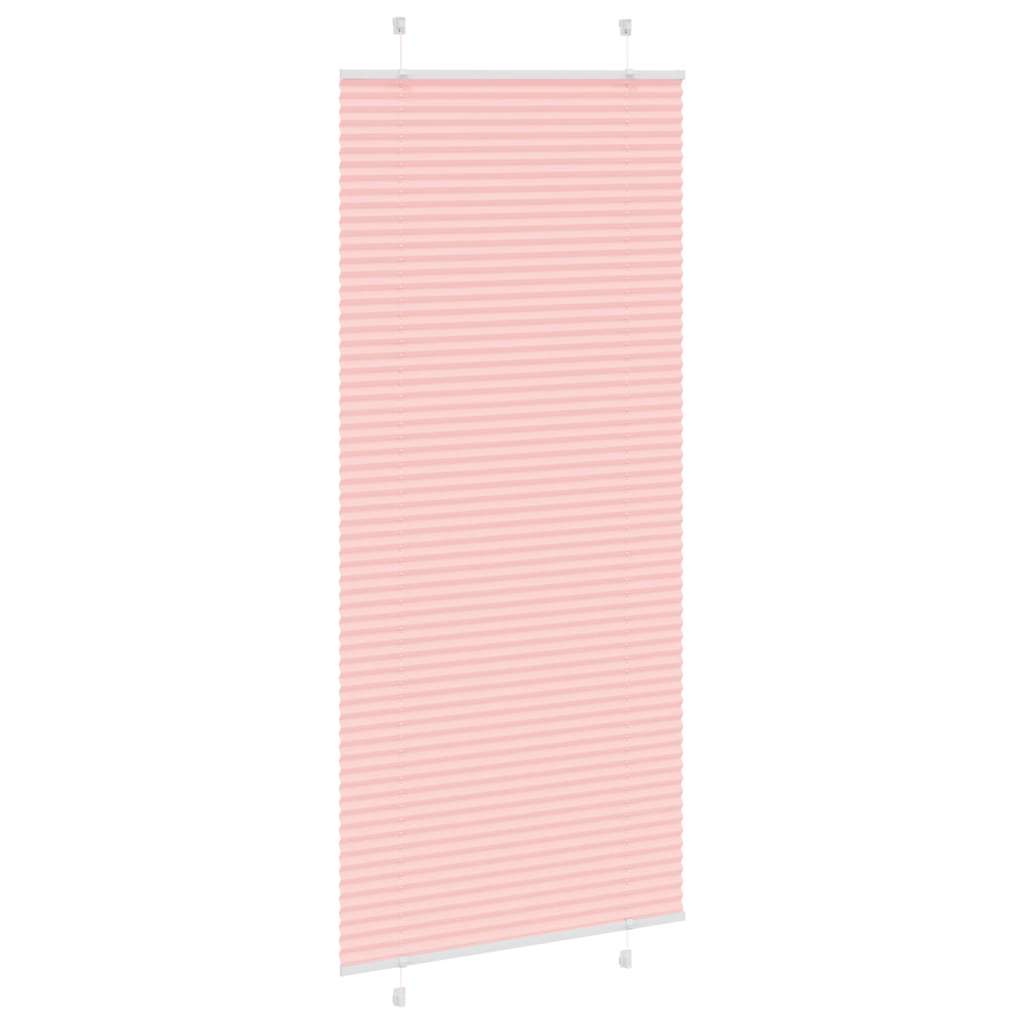 Tenda Plissettata Rosa 100x200 cm Larghezza Tessuto 99,4 cm 4015466