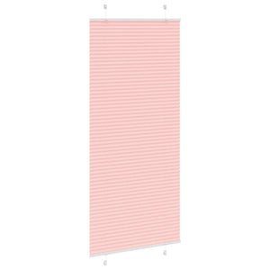 Tenda Plissettata Rosa 100x200 cm Larghezza Tessuto 99,4 cm 4015466