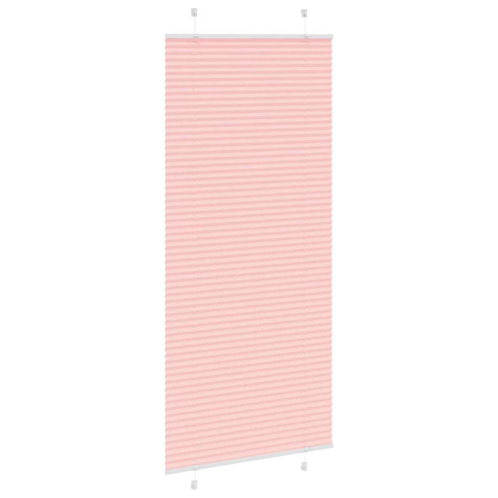 Tenda Plissettata Rosa 100x200 cm Larghezza Tessuto 99,4 cm 4015466