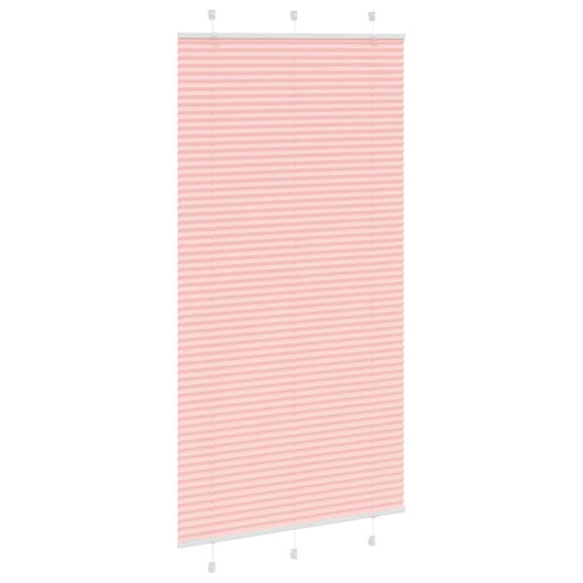 Tenda Plissettata Rosa 110x200 cm Larghezza Tessuto 109,4 cm 4015468