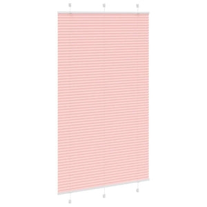 Tenda Plissettata Rosa 115x200 cm Larghezza Tessuto 114,4 cm 4015469