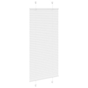 Tenda Plissettata Bianca 60x100 cm Larghezza Tessuto 59,4 cm 4015475