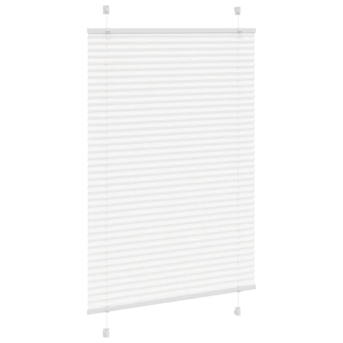 Tenda Plissettata Bianca 95x100 cm Larghezza Tessuto 94,4 cm 4015482