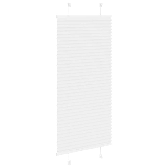 Tenda Plissettata Bianca 60x150 cm Larghezza Tessuto 59,4 cm 4015492