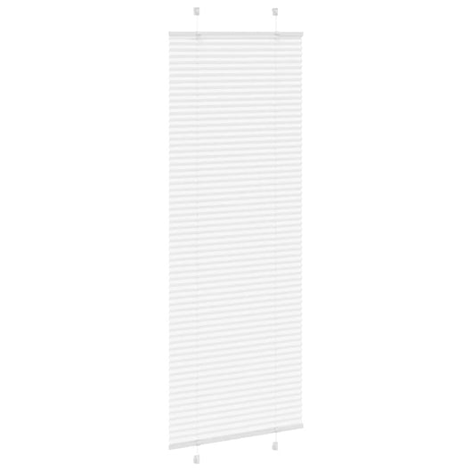 Tenda Plissettata Bianca 70x200 cm Larghezza Tessuto 69,4 cm 4015511