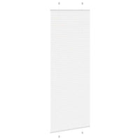 Tenda Plissettata Bianca 80x200 cm Larghezza Tessuto 79,4 cm 4015513