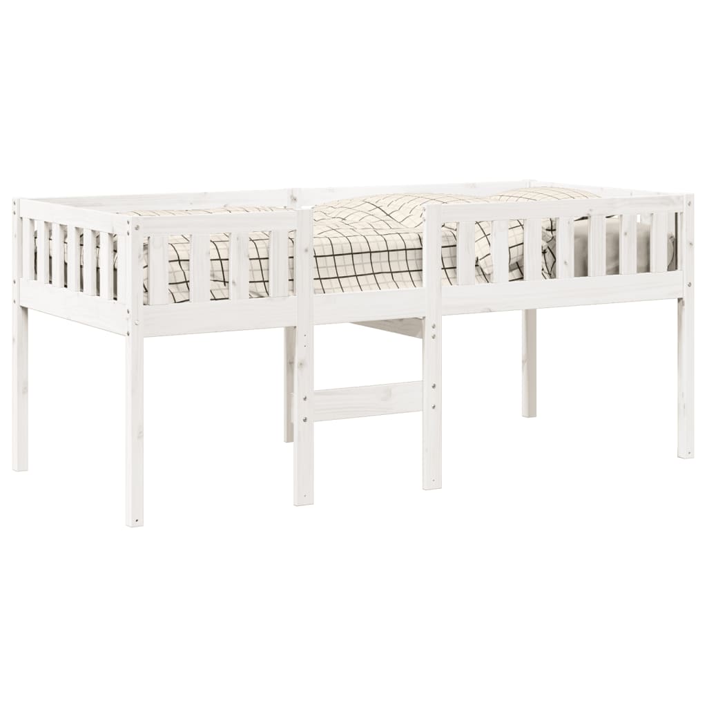 Letto per Bambini senza Materasso Bianco 80x200cm Massello Pino