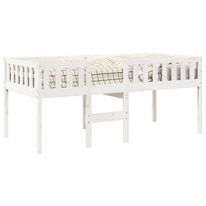 Letto per Bambini senza Materasso Bianco 80x200cm Massello Pino