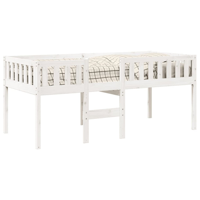 Letto per Bambini senza Materasso Bianco 80x200cm Massello Pino